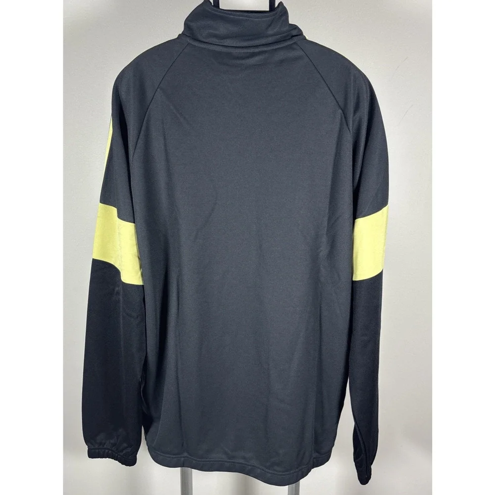 NWT Adidas Liverpool FC LFSTLR Black & Gold Soccer Track Jacket KC7802 Men's L